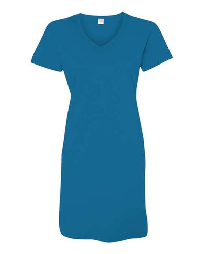 LAT Women's V-Neck Fine Jersey Coverup