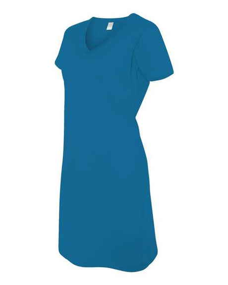 LAT Women's V-Neck Fine Jersey Coverup LAT