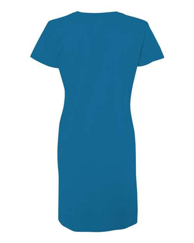 LAT Women's V-Neck Fine Jersey Coverup