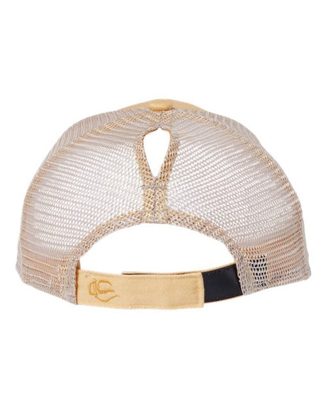 Outdoor Cap Men's Ponytail Mesh-Back Cap Outdoor Cap