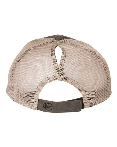 Outdoor Cap Men's Ponytail Mesh-Back Cap Outdoor Cap