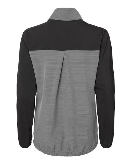 Adidas Women's Heather Block Full-Zip Wind Jacket Adidas