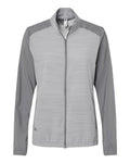 Adidas Women's Heather Block Full-Zip Wind Jacket Adidas