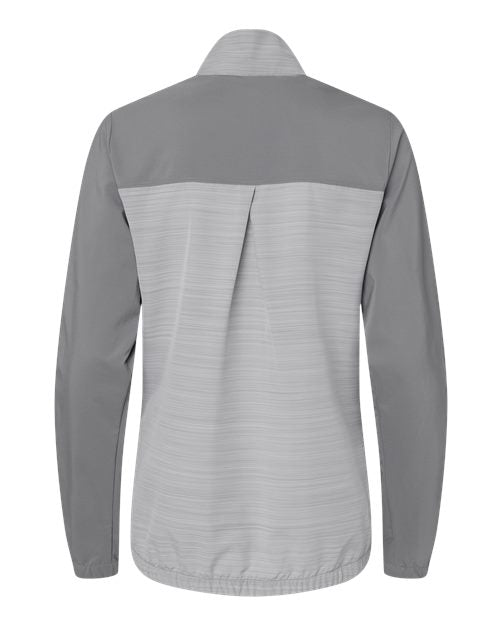 Adidas Women's Heather Block Full-Zip Wind Jacket Adidas