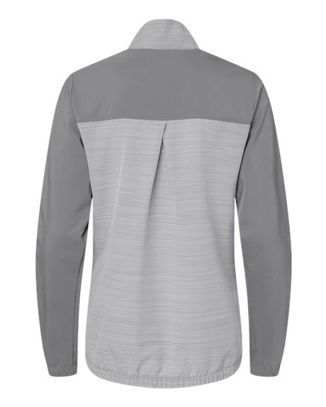 Adidas Women's Heather Block Full-Zip Wind Jacket Adidas