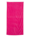Q-Tees Velour Beach Towel Q-Tees