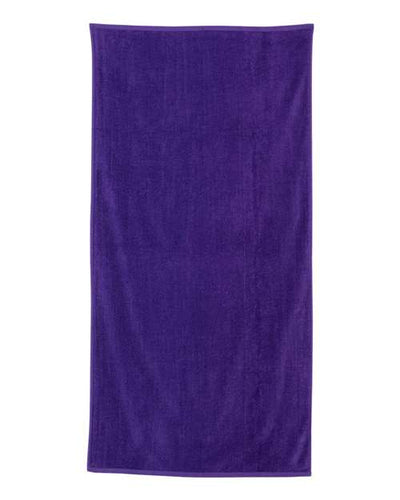 Q-Tees Velour Beach Towel