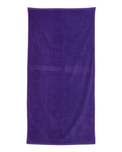 Q-Tees Velour Beach Towel