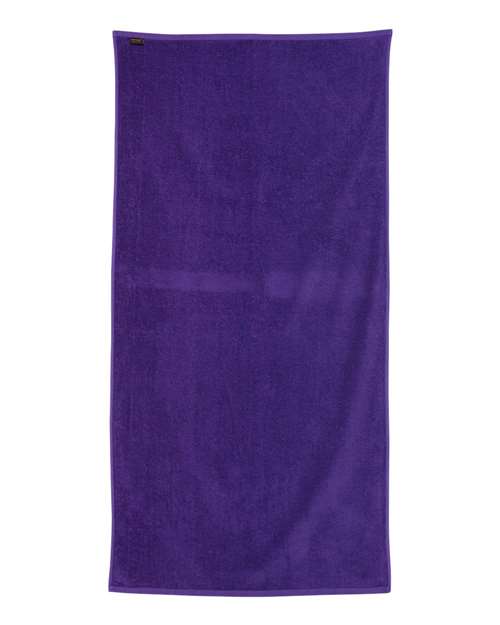 Q-Tees Velour Beach Towel