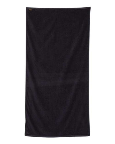 Q-Tees Velour Beach Towel