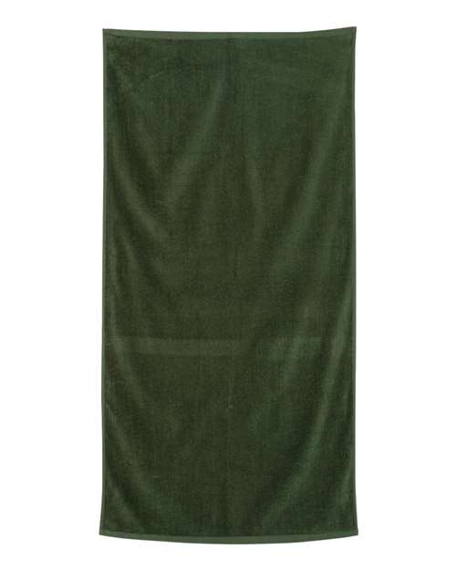 Q-Tees Velour Beach Towel