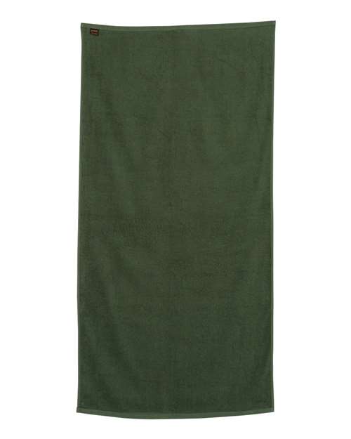 Q-Tees Velour Beach Towel