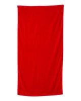 Q-Tees Velour Beach Towel Q-Tees