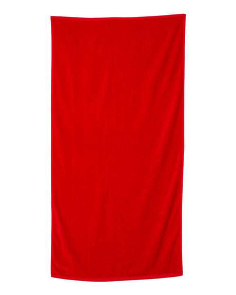 Q-Tees Velour Beach Towel Q-Tees