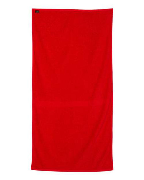 Q-Tees Velour Beach Towel Q-Tees