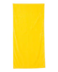 Q-Tees Velour Beach Towel Q-Tees
