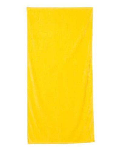 Q-Tees Velour Beach Towel
