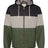 Weatherproof Men's Vintage Colorblocked Hooded Rain Jacket Weatherproof