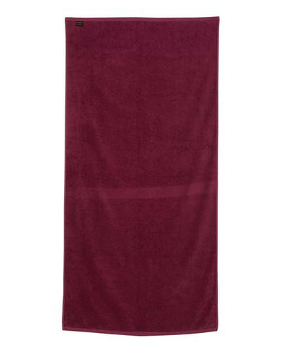 Q-Tees Velour Beach Towel