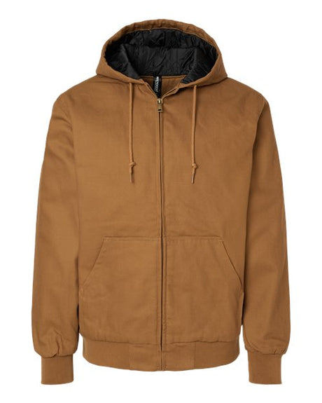 Independent Trading Co. Men's Insulated Canvas Workwear Jacket Independent Trading Co.