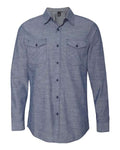 Burnside Chambray Long Sleeve Shirt Burnside