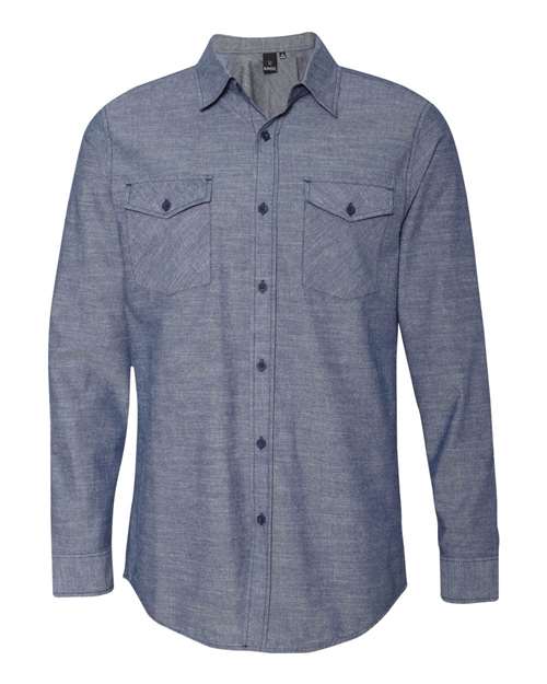 Burnside Chambray Long Sleeve Shirt Burnside