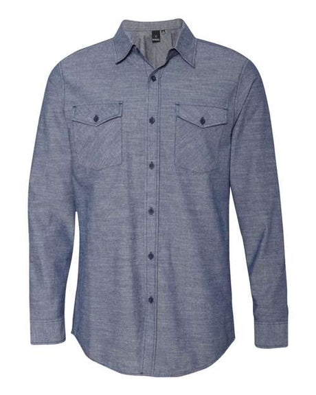 Burnside Chambray Long Sleeve Shirt Burnside