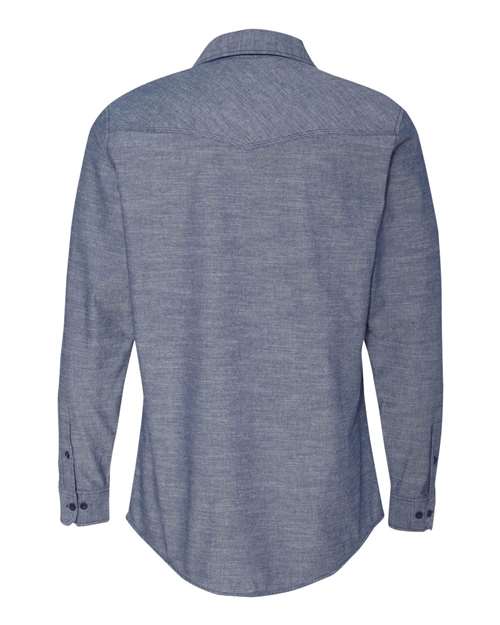 Burnside Chambray Long Sleeve Shirt Burnside