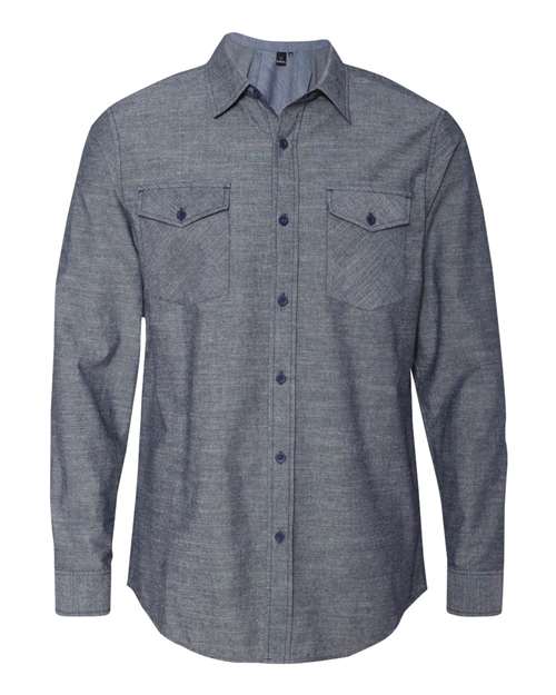 Burnside Chambray Long Sleeve Shirt Burnside