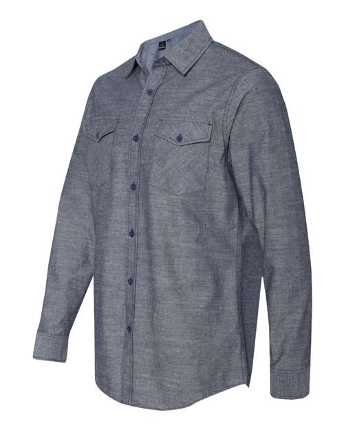 Burnside Chambray Long Sleeve Shirt