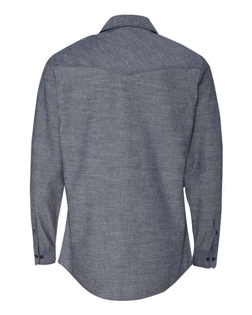 Burnside Chambray Long Sleeve Shirt Burnside
