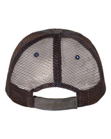 Mega Cap Herringbone Trucker Cap Mega Cap