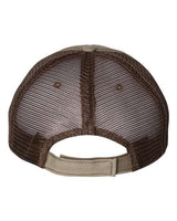 Mega Cap Herringbone Trucker Cap Mega Cap
