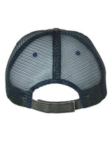 Mega Cap Herringbone Trucker Cap Mega Cap