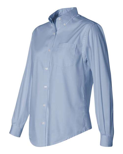 Van Heusen Women's Pinpoint Oxford Shirt Van Heusen