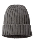 Atlantis Headwear Men's Sustainable Cable Knit Atlantis Headwear
