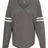 Boxercraft Women's Slub Jersey Varsitee V-Neck Long Sleeve T-Shirt Boxercraft