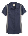 Dickies Women's Short Sleeve Industrial Colorblocked Shirt Dickies