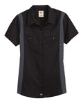Dickies Women's Short Sleeve Industrial Colorblocked Shirt Dickies