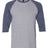 Anvil Men's Triblend Raglan Three-Quarter Sleeve T-Shirt Anvil