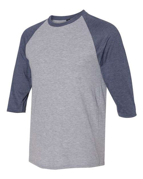 Anvil Men's Triblend Raglan Three-Quarter Sleeve T-Shirt Anvil