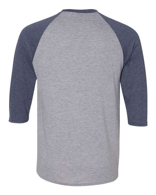 Anvil Men's Triblend Raglan Three-Quarter Sleeve T-Shirt Anvil