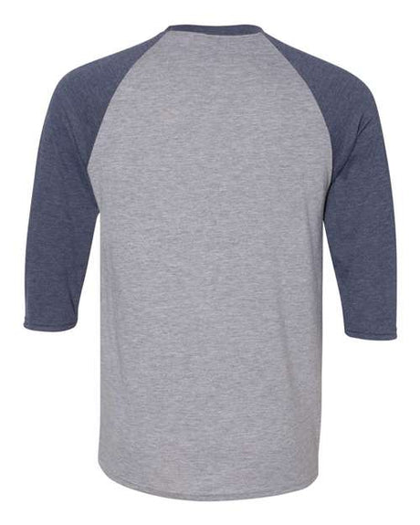 Anvil Men's Triblend Raglan Three-Quarter Sleeve T-Shirt Anvil