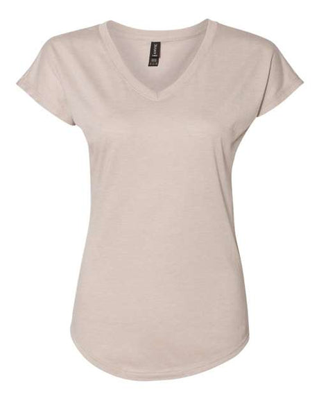 Anvil Womenâ€™s Triblend V-Neck T-Shirt Anvil