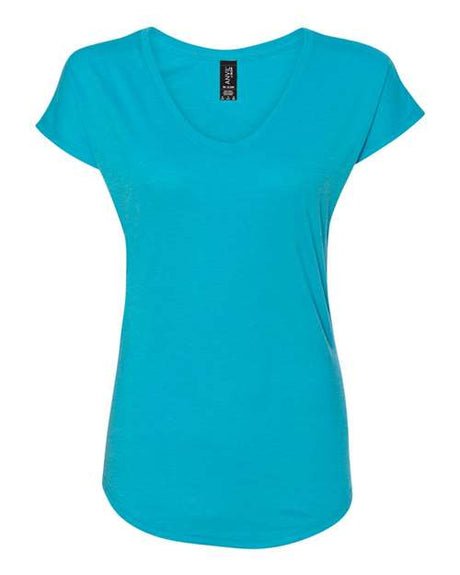 Anvil Womenâ€™s Triblend V-Neck T-Shirt Anvil