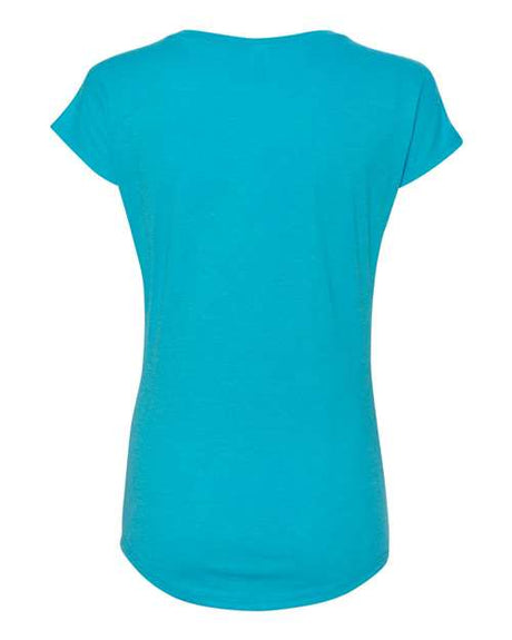Anvil Womenâ€™s Triblend V-Neck T-Shirt Anvil