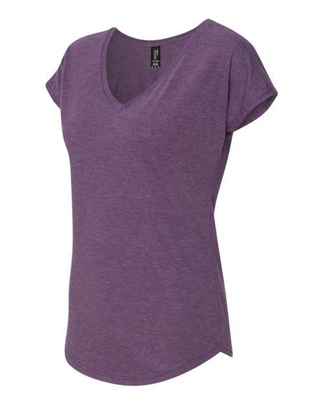 Anvil Womenâ€™s Triblend V-Neck T-Shirt Anvil