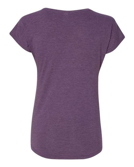 Anvil Womenâ€™s Triblend V-Neck T-Shirt Anvil