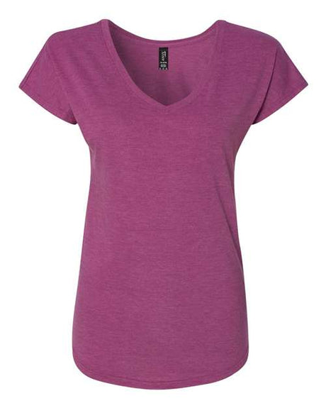Anvil Womenâ€™s Triblend V-Neck T-Shirt Anvil