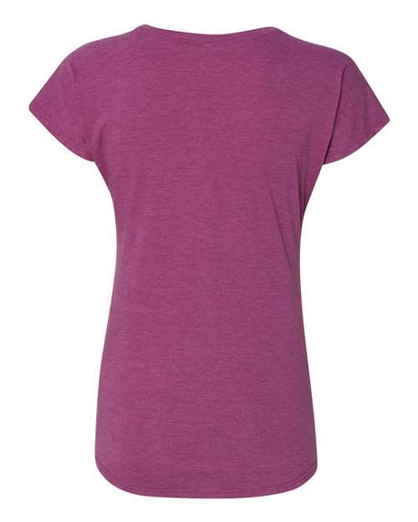 Anvil Womenâ€™s Triblend V-Neck T-Shirt Anvil
